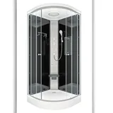 SeniorBad Duschkabine Fertigdusche Dusche Komplettkabine D10-13T0 90x90 cm ohne 2k Scheiben Versiegelung