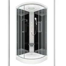 SeniorBad Duschkabine Fertigdusche Dusche Komplettkabine D10-13T0 90x90 cm ohne 2k Scheiben Versiegelung