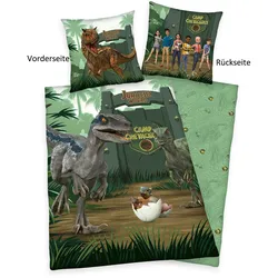 Herding Bettwäsche Jurassic World 135 x 200cm Baumwolle