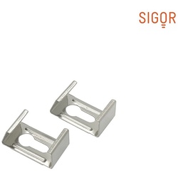SIGOR Montageklammern / Spannfedern (2er Set) für LED Eckprofil KS-SIG-PROF11 SIG-9851201