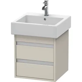 Duravit Ketho 45x44cm, Tau, 2 Schubkästen, wandhängend