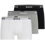 Boss HUGO BOSS Trunk 3p Co/EL Boxershorts, Assorted 999, M