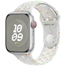 Apple Watch Nike Sportarmband 45 mm Pure Platinum S/M