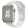 Apple Watch Nike Sportarmband 45 mm Pure Platinum S/M