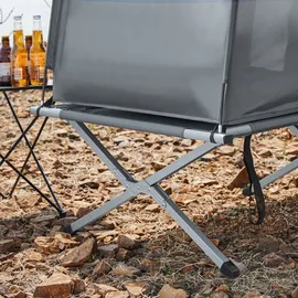 SoBuy OGS32-HG Wurfzelt Grau