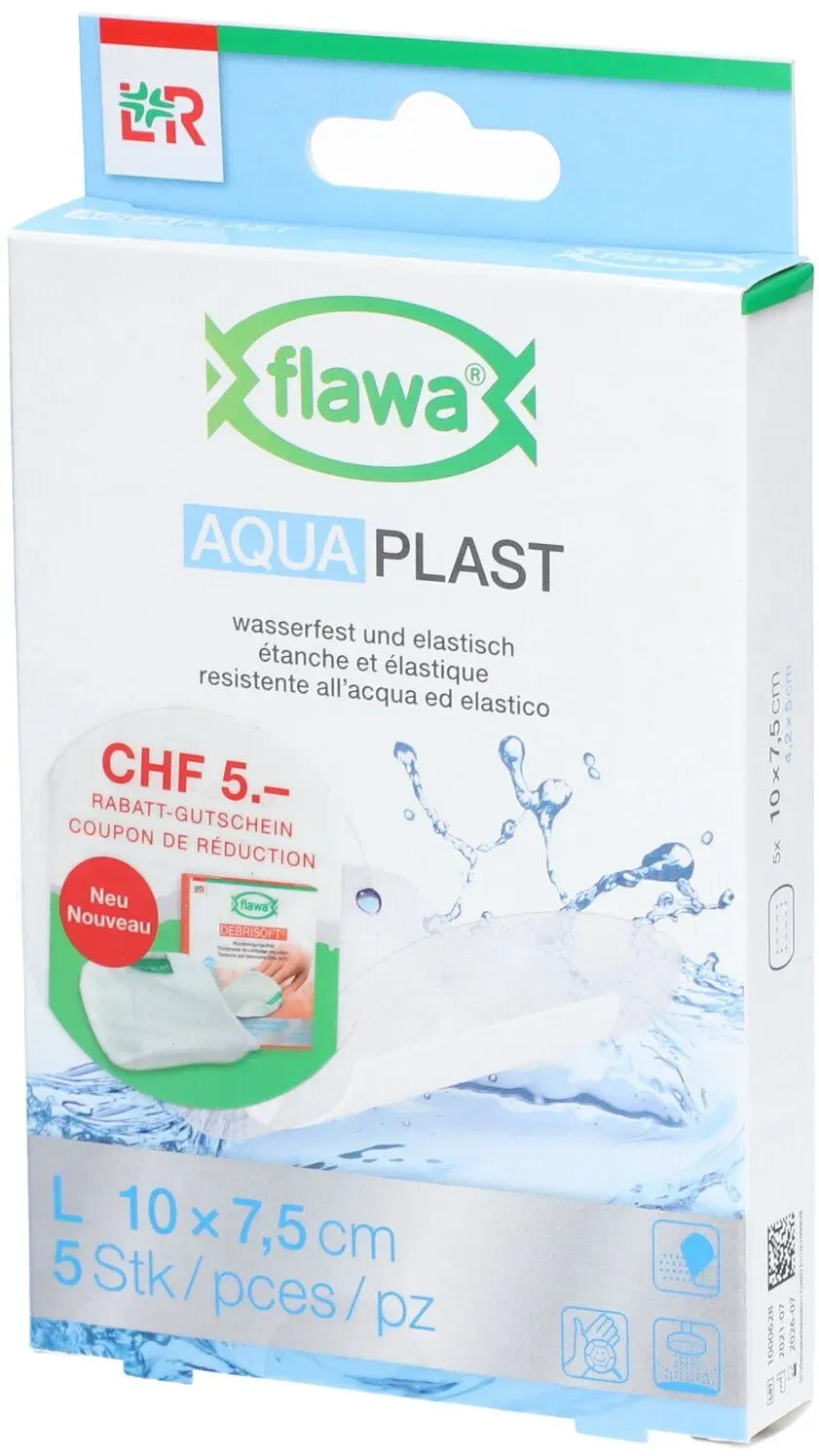 Flawa Aqua Plast 5 Stück 7.5x10cm