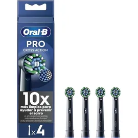 Oral-B CrossAction Pro Aufsteckbürste schwarz 4 St.