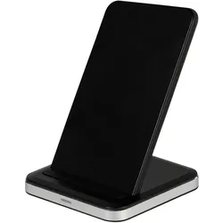 Vivanco Hochwertiges kabelloses Ladegerät mit QI 10W Aluminium-Anwendung plus USB-Kabel, 1 Meter