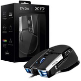 evga X17 Gaming Maus schwarz, USB 903-W1-17BK-K3