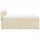 vidaXL Boxspringbett 140 x 200 cm Creme