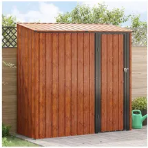 vidaXL Gartenhaus 2,03 x 0,86 m Braun