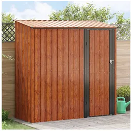 vidaXL Gartenhaus 2,03 x 0,86 m Braun