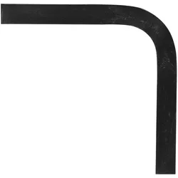 Handlauf-Bogen 90° / Material: 40x8 mm / glatt / Stahl (Roh) S235JR