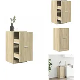 Apothekerschrank Sonoma-Eiche 40x41x77,5 cm Holzwerkstoff - Apothekerschrank - Apothekerschränke - Apothekermöbel - Apotheker Sideboard