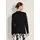 Madeleine Langarmshirt MADELEINE "Shirtjacke Offene, leichte Jacke in weiter Form", Damen, Gr. 38, schwarz, Obermaterial: 95% Viskose CV. 5% Elasthan EL., Modern, schmal, Shirts Langarmshirt, Funkelnde Steine