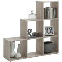 möbelando Raumteilerregal MEGA 1 104,5 x 33 x 108 cm Braun