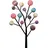 Kare Wandgarderobe Bubble Tree Mehrfarbig