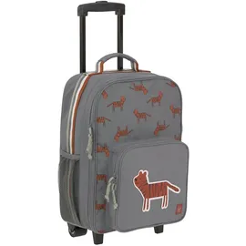 Lässig Kinderkoffer Trolley 2-Rollen Cabin 46 cm / 18,3 l safari tiger grey