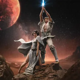 Iron Studios Star Wars Deluxe Art Scale Statue 1/10 Luke and Leia 41 cm