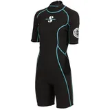 Scubapro Neoprenanzug Shorty Schwarz/Türkis XXL