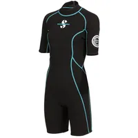 Scubapro Neoprenanzug Shorty Schwarz/Türkis XXL