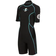 Scubapro Neoprenanzug Shorty Schwarz/Türkis XXL