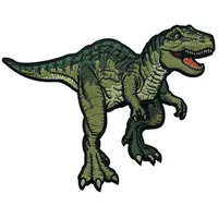 ROTH Bügelbild, gestickt, T-Rex