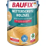 baufix Wetterschutz-Holzgel Farblos seidenglänzend 5 l
