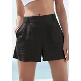 LASCANA Webshorts schwarz 40