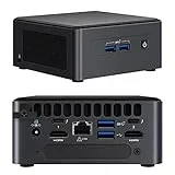 Intel NUC Mini-PC NUC11TNHI5 Tiger Canyon Mini-Desktop, 16 GB RAM, 512 GB SSD, Win 11 Pro, 11. Generation Intel Core i5-1135G7 Prozessor, bis 4,2 GHz Turbo, 4-Kern, 8-Draht