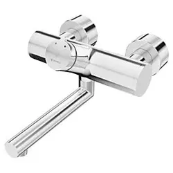 Schell Vitus Selbstschluss-Waschtisch-Armatur 016510699 210 mm, für Mischwasser, mit Desinfektion, verchromt