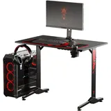 Diablo Chairs Diablo X-Mate Gaming Tisch Schwarz