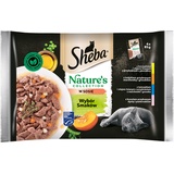 Sheba Nature’s Collection Nasses Alleinfuttermittel für ausgewachsene Katzen in Sauce 52x85g in verschiedenen Geschmacksrichtungen