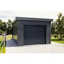 Telluria Gartenhaus 3,58 x 5,38 m Grau
