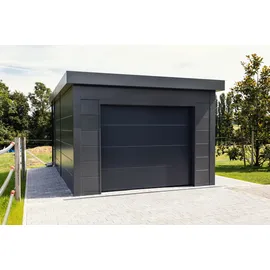 Telluria Gartenhaus 3,58 x 5,38 m Grau