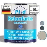 Betonfarbe 0,75L Kieselgrau - für ca. 8m2 / Bodenbeschichtung Bodenfarbe Sockel