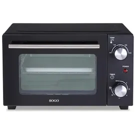 Sogo Mini-Toasterofen Schwarz