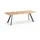 Niehoff Solid Gartentisch 240 x 95 x 76 cm Grau