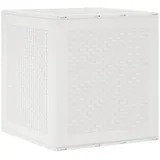 vidaXL Aufbewahrungsbox mit Speicher 55 x 53 x 57 cm Weiß