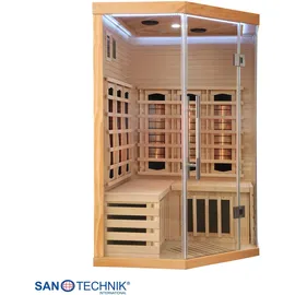 SANOTECHNIK SUPREME Infrarotkabine Wärmekabine 2 Pers. 120x120x190 cm