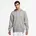 Kapuzensweatshirt NIKE SPORTSWEAR NK BB FZ HOODIE Herren Gr S weiß dk grau heather lt smoke grau weiß Obermaterial 80 Baumwolle 20 Polyester normal Rundhals Sweatshirts