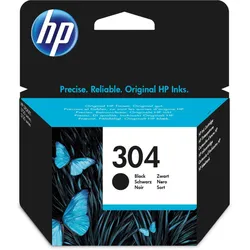 HP Original 304 Druckerpatrone - schwarz (N9K06AE)