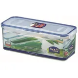 Lock & Lock Frischhaltedose rechteckig transparent 27,8 x 11,5 x 10,3 cm 2 l 6-teiliges Set
