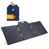Naturbummler Solarpanel faltbar 150W Monokristallin [SOLAR-CORE] Solartasche - Solarmodul für Powerstation Camping Wohnmobil Vanlife Outdoor - Photovoltaik tragbar (150, Watt)