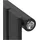 neu.haus Designheizkörper Nore 1800 x 300 mm 598 W schwarz Mittelventil