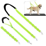 ASOCEA Hundepflege Bauchgurt Band Verstellbare Grooming Restraint Schlaufe Hundepflege Verlängerung Halter für Halskrause Fellpflege Tischarm-Zubehör für Kleine und Mittelgroße Hunde
