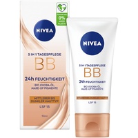 NIVEA BB MITTEL BIS DUNKEL 5IN1 24h FEUCHTIGKEIT LSF
