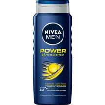 NIVEA MEN Power 24 H Fresh Effect 3in1 Anregendes Duschgel Herren 500 ml