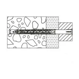 Fischer Langschaftdübel SXRL 10 Stück