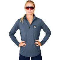 Saysky Damen Blaze Half Zip Light-Weight Fleece blau